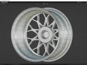 Forgiato Tech 3-3 3D Model