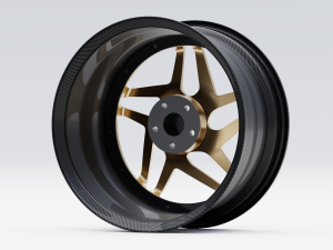 Brada TR-St Carbon Elite Dymag 3D Model