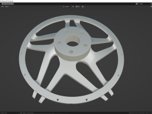 Brada TR-St Carbon Elite Dymag 3D Model