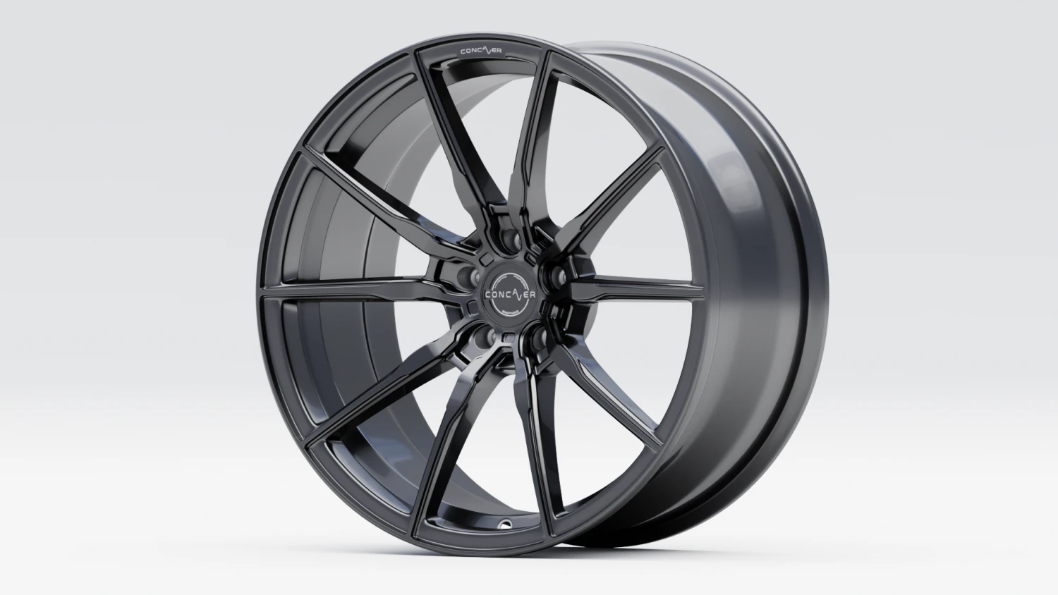 Concaver CVR4 wheel 3D Model .c4d .max .obj .3ds .fbx .stl .blend
