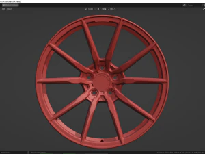 Concaver CVR4 wheel 3D Model