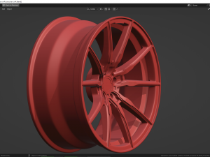 Concaver CVR4 wheel 3D Model