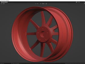 Concaver CVR4 wheel 3D Model