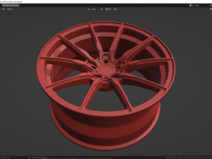 Concaver CVR4 wheel 3D Model
