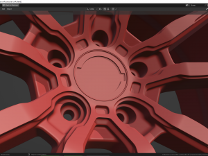 Concaver CVR4 wheel 3D Model