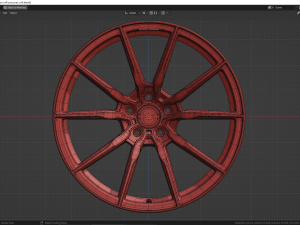Concaver CVR4 wheel 3D Model