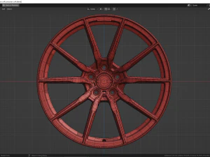 Concaver CVR4 wheel 3D Model