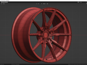 Concaver CVR4 wheel 3D Model