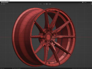 Concaver CVR4 wheel 3D Model