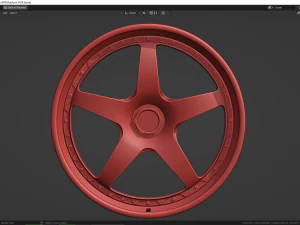 轮状WGR 3D 模型