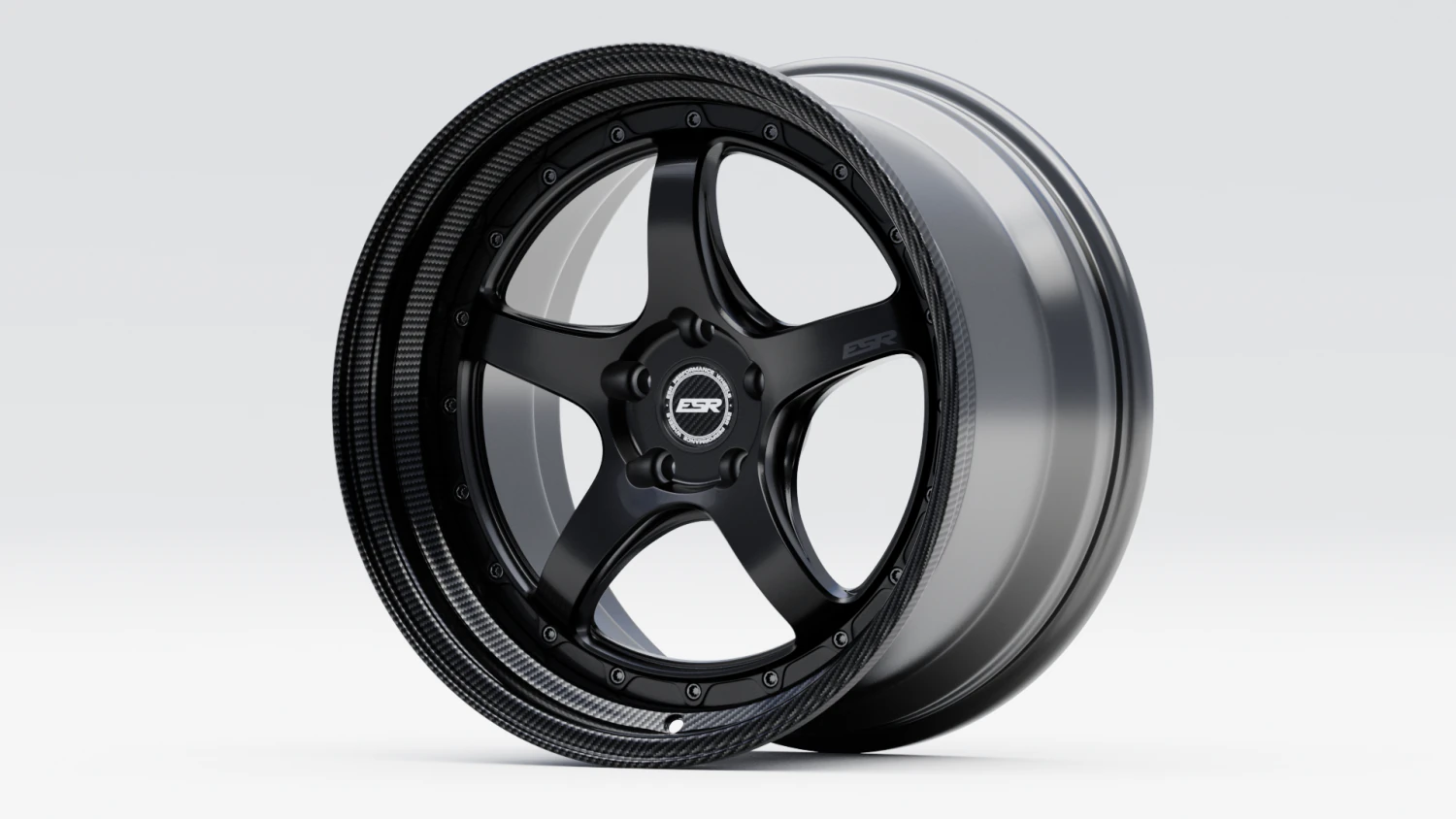 ESR LP5 3piece 3D Model .c4d .max .obj .3ds .fbx .stl .blend 