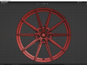 WheelForce CF3-FF R 3D Модель