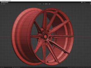 WheelForce CF3-FF R 3D Модель