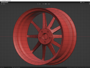 WheelForce CF3-FF R 3D Модель