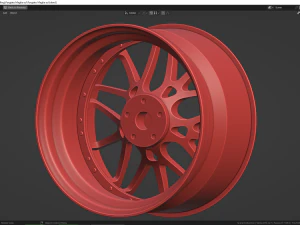 Forgiato Maglia ECL 3D Model