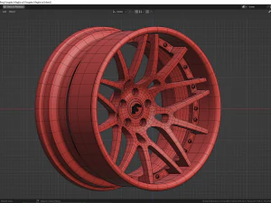 Forgiato Maglia ECL 3D Model
