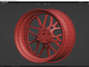 Forgiato Maglia ECL 3D Model