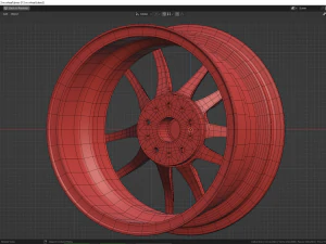 513M wheel 3D Model