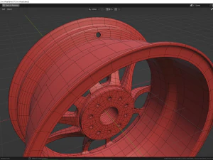 513M wheel 3D Model