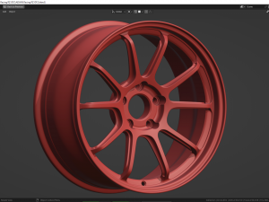 ADVAN Racing RZ-DF2 3D 模型