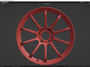 ADVAN Racing RS-DF 3D Модель