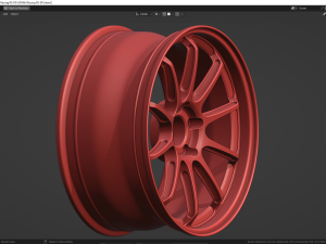 ADVAN Racing RS-DF 3D Модель