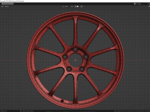 ADVAN Racing RS-DF 3D Модель