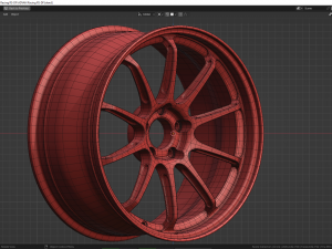ADVAN Racing RS-DF 3D Модель