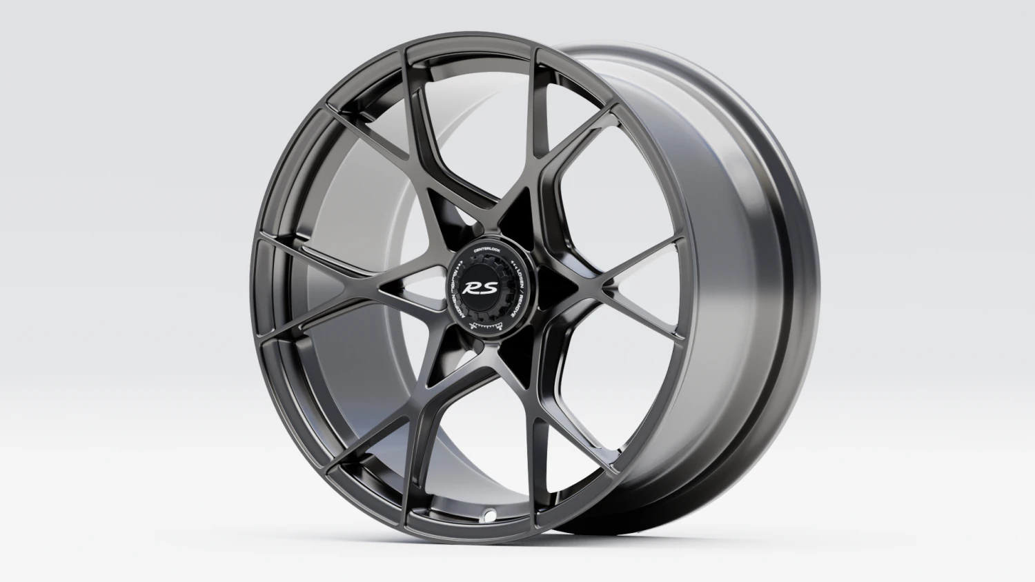 GT4 RS wheel 3D Model .c4d .max .obj .3ds .fbx .stl .blend 