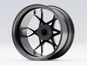 GT4 RS wheel 3D Model