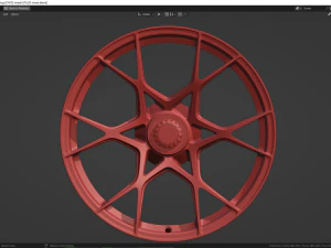 GT4 RS wheel 3D Model