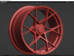 GT4 RS wheel 3D Model
