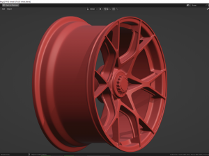 GT4 RS wheel 3D Модель
