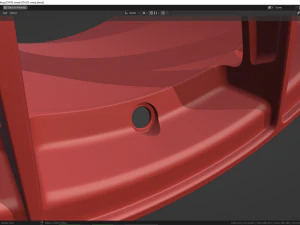 GT4 RS wheel 3D Model