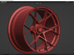 GT4 RS wheel 3D Модель