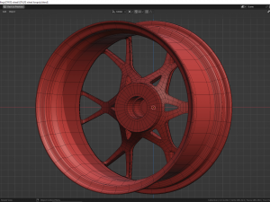 GT4 RS wheel 3D Модель