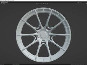 Dillinger AX1 L Forged 3D Модель