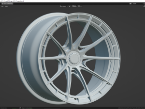 Dillinger AX1 L Forged 3D Модель