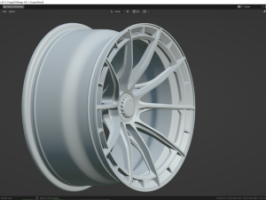 Dillinger AX1 L Forged 3D Модель