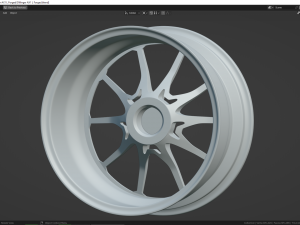 Dillinger AX1 L Forged 3D Модель