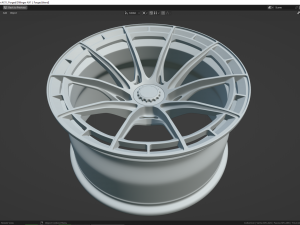 Dillinger AX1 L Forged 3D Модель