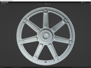 Ferrari F296 GT3 wheel 3D Model