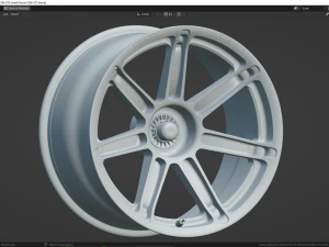 Ferrari F296 GT3 wheel 3D Model