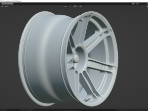 Ferrari F296 GT3 wheel 3Dモデル