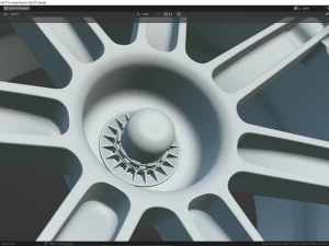 Ferrari F296 GT3 wheel 3D Model