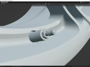 Ferrari F296 GT3 wheel 3D Model