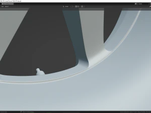 Ferrari F296 GT3 wheel 3D Model