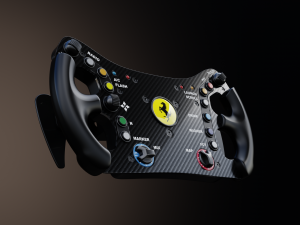 Ferrari 488 GT3 Steering wheel 3D Model