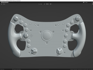 Ferrari 488 GT3 Steering wheel 3D 模型