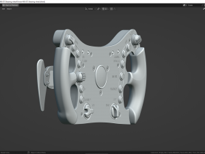 Ferrari 488 GT3 Steering wheel 3D 模型
